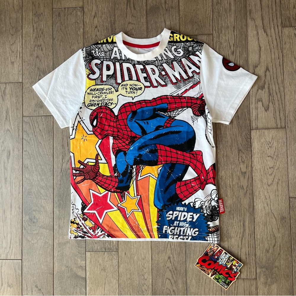 Brand New Marvel Spider-Man Short Tee